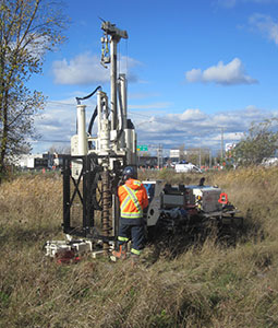 Geotechnical studies montreal region