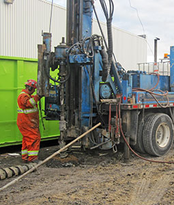 Geotechnical survey services throughout Quebec