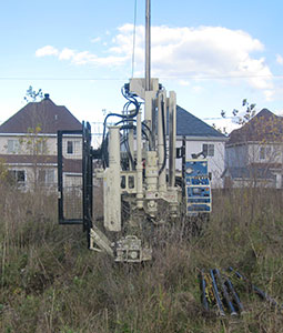 Geotechnical studies in Quebec