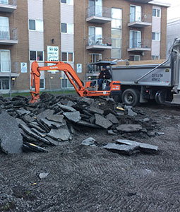 Soil decontamination in the greater Montreal area